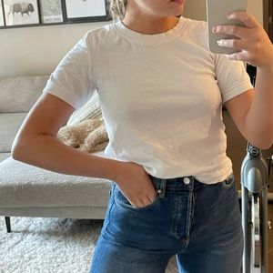 White tshirt from Zara